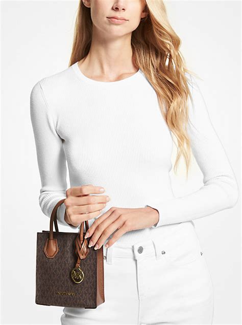 michael kors mercer small size|michael kors extra small handbags.